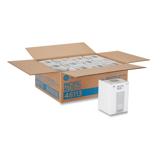 Soap Refills | Georgia Pacific Professional 48113 800 mL Liquid General Purpose Soap Refill (12/Carton) image number 0