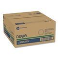 Plates | Dixie UX9PATH Pathways Soak-Proof Shield 8.5 in. Paper Plates - Green/Burgundy (125/Pack) image number 0