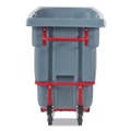 Carts & Trucks | Rubbermaid Commercial 2192466 0.5 cu yd BRUTE DURATILT Frame Tilt Truck Standard Duty 850 lb Capacity Gray image number 7