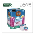 Coffee - Caffeinated | The Original Donut Shop 5000382824 ICED Refreshers K-Cup Pods - Mango Dragonfruit Lemonade (20/Box) image number 3