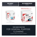 Perforated Roll & Hand Towels | WypAll 34865 X60 12.5 in. x 13 in. 1/4 Fold General Clean Cloths - White (76/Box, 12 Boxes/Carton) image number 10