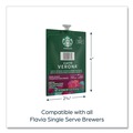 Coffee - Caffeinated | FLAVIA 48104 Starbucks Coffee Freshpack - Caffe Verona (76/Carton) image number 6