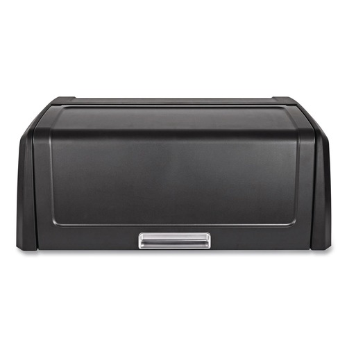 Janitorial & Housekeeping Carts | Rubbermaid Commercial 2202528 Locking Security Hood for Housekeeping Carts - Black image number 0