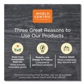 Cup Trays | World Centric CCFB4LF 8 oz to 22 oz Fiber Cup Carriers - Natural (600/Carton) image number 5