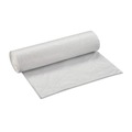 High-Density Trash Bags | Inteplast Group VALH4048N14 40 in. x 46 in. 45 gal. 12 mic High-Density Commercial Can Liners Value Pack - Clear (250/Carton) image number 1