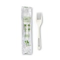 Disposable Forks | World Centric FO-PS-I 6.3 in. TPLA Compostable Cutlery Fork - White (750/Carton) image number 0