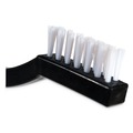 Brushes | Carlisle 4067400 Flo-Pac 7 in. Utility Toothbrush Style Maintenance Brush with Nylon Bristles - Black (1-Dozen) image number 3