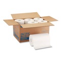 Perforated Roll & Hand Towels | Georgia Pacific Professional 26610 9 in. x 400 ft. 1-Ply Hardwound Nonperforated Paper Towel Roll - White (6 Rolls/Carton) image number 0