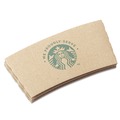 Cup Sleeves | Starbucks 12420977 Cup Sleeves for 12/16/20 oz. Hot Cups - Kraft (1380/Carton) image number 0