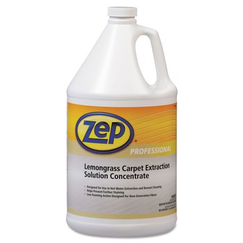 Zep Professional 1041398 1 gal. Bottle Carpet Extraction Cleaner - Lemongrass