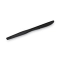 Disposable Knives | Dixie KM507 Heavy Mediumweight Plastic Knives - Black (1000/Carton) image number 3