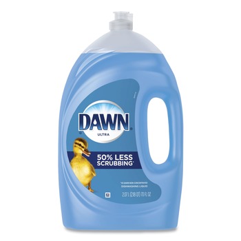 Dawn 80736869 70 oz. Ultra Liquid Dish Detergent - Original Scent (6/Carton)