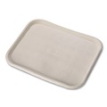 Food Trays & Liners | Chinet 20815 StrongHolder 9 in. x 12 in. x 1 in. Molded Fiber Paper Food Trays - Beige (250/Carton) image number 2