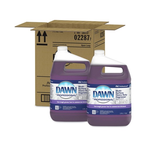 Industrial Cleaning Products | Dawn Professional 07307 1 gal. Multi-Surface Heavy Duty Degreaser - Fresh Scent (2/Carton) image number 0