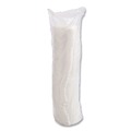 Cup Lids | Dart 10FTL 10 oz. Lift N' Lock Plastic Hot Cup Lids - White (1000/Carton) image number 1