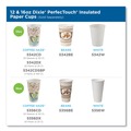 Cups | Dixie 92959 10 oz. PerfecTouch Coffee Haze Design Paper Hot Cups (1000/Carton) image number 3