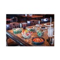 Food Containers & Lids | Pactiv Corp. YCA910240000 EarthChoice 24 oz. Recycled PET Hinged Container - Clear (280/Carton) image number 6