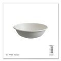 Bowls | Eco-Products EP-BL16CNFA Vanguard 16 oz. Renewable and Compostable Sugarcane Bowls - White (800/Carton) image number 8