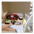 Bakery Boxes & Containers | SCT 1533 8 in. x 2.5 in. x 8 in. Standard Paper One-Piece Non-Window Bakery Boxes - White (250/Bundle) image number 3