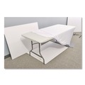 Table Covers & Skirts | Iceberg 16523 iGear 30 in. x 72 in. Polyester Fabric Table Cover - White image number 4