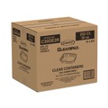 Food Storage Containers & Lids | Dart C30DE2R ClearPac 22.6oz. / 10.2 oz. Plastic Containers and Lids - Clear (63-Piece/Sleeve 4-Sleeve/Carton) image number 1