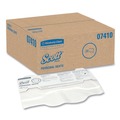 Toilet Seat Covers | Scott 07410 Personal Seats 15 in. x 18 in. Sanitary Toilet Seat Covers - White (125/Pack) image number 0
