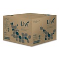 Toilet Tissues | Livi VPG Select 21547 4.06 in. x 3.75 in. 2-Ply Septic-Safe Bath Tissue - White (80/Carton) image number 2
