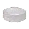 Plates | Pactiv Corp. YMI9 8.88 in. Diameter Meadoware Ops Dinnerware Plate - White (400/Carton) image number 1