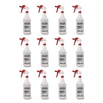 SPRAYERS HOSES AND NOZZLES | Rust-Oleum 394872 32 oz Empty Trigger Sprayer - Clear (12/Carton)