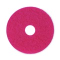 Floor Pads-Cleaning, Buffing & Polishing | Boardwalk BWK4015RED 15 in. Diameter Buffing Floor Pads - Red (5/Carton) image number 1