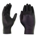 Food Service Disposable & Single Use Gloves | Ammex GPNB49100 5 mil Industrial Powder-Free Nitrile Gloves - XX-Large, Black (1000/Carton) image number 1