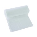 High-Density Trash Bags | Boardwalk Z4833RNKR01 16 Gallon 6 mic 24 in. x 33 in. Perforated Roll High-Density Can Liners - Natural (50 Bags/Roll, 20 Rolls/Carton) image number 2