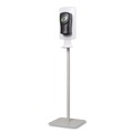 Hand Sanitizer Accessories | Dial Professional 09495EA FIT 15.7 in. x 15.7 in. x 58.3 in. Touch Free Dispenser Floor Stand - White image number 6