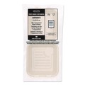 Perforated Roll & Hand Towels | Dart 80FBRHT1 8.65 in. x 7.94 in. x 2.98 in. ProPlanet Seal Compostable Molded Fiber Hinged Trays - Natural (200/Carton) image number 3