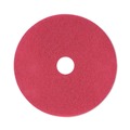 Floor Pads-Cleaning, Buffing & Polishing | Boardwalk BWK4021RED 21 in. Diameter Buffing Floor Pads - Red (5/Carton) image number 0