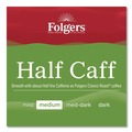 Coffee - Half-caffeinated | Folgers 2550030444 22.6 oz. Canister Half Caff Coffee (6/Carton) image number 5