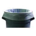 Low-Density Trash Bags | AccuFit H7450TC RC1 37 in. x 50 in. 44 gal. 0.9 mil Linear Low Density Can Liners with AccuFit Sizing - Clear (50/Box) image number 4