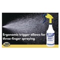 Sprayers & Pumps | Zep Commercial HDPRO36 32 oz Professional Spray Bottle with Trigger Sprayer - Clear image number 1