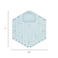 Toilet & Urinal Deodorizers | Fresh Products 3WDS-F-010I060M-08 Wave 3D Urinal Deodorizer Screen - Ocean Mist Scent, Blue (10/Box) image number 4
