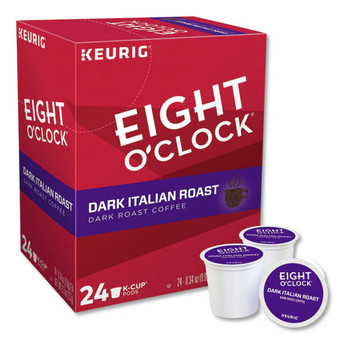  | Eight O'Clock 5000359068 Coffee K-Cups - Dark Italian Espresso (24/Box)