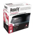 Low-Density Trash Bags | AccuFit H7450TK RC1 37 in. x 50 in. 0.9 mil 44 Gallon Linear Low Density Can Liners with AccuFit Sizing - Black (50 Bags/Box, 4 Boxes/Carton) image number 1