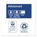 Toilet Tissues | Tork 12021502 Advanced 3.48 in. x 1,600 ft. 2-Ply Septic Safe Jumbo Bath Tissue - White (6/Carton) image number 6