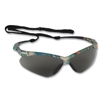 EYE PROTECTION | Ansell 22609CT V30 NEMESIS Safety Eyewear - Plastic Camo Frame/Smoke Polycarbonate Lens (12/Box)