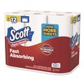Perforated Roll & Hand Towels | Scott 56668 1-Ply Choose-A-Size Mega Kitchen Roll Paper Towels (4 Packs/Carton) image number 1