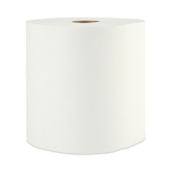 PERFORATED ROLL AND HAND TOWELS | Boardwalk BWK35XTRA 1-Ply 8 in. x 800 ft. Xtra Roll Towels - White (6 Rolls/Carton)