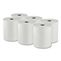 Perforated Roll & Hand Towels | Scott 02000 8 in. x 950 ft. 1.75 in. Core 1-Ply Essential High Capacity Hard Roll Towels - White (6 Rolls/Carton) image number 0