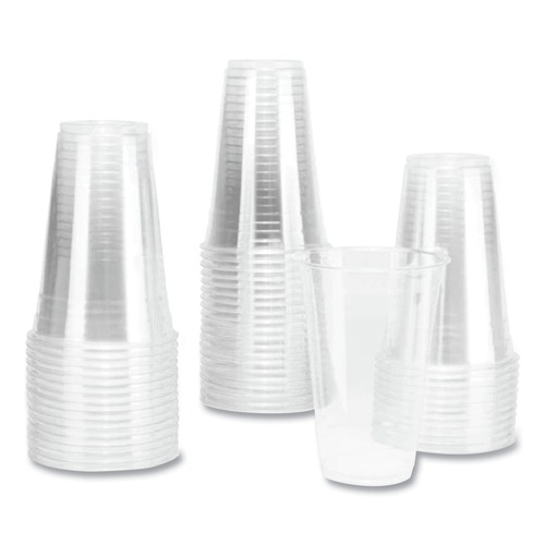 Cups | Karat C-KC20 20 oz PET Plastic Cups - Clear (1000/Carton) image number 0
