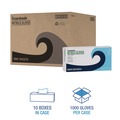 Food Service Disposable & Single Use Gloves | Boardwalk 396SCTA 4.4 mil Disposable General-Purpose Powder-Free Nitrile Gloves - Small, Black (1000/Carton) image number 5