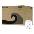 Perforated Roll & Hand Towels | Boardwalk B6170 1-Ply Septic Safe Toilet Tissue - White (96/Carton) image number 0