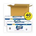Perforated Roll & Hand Towels | Scott 20032 Septic Safe Standard Roll Bathroom Tissue - White (1000 Sheets/Roll, 20/Pack, 2 Packs/Carton) image number 1